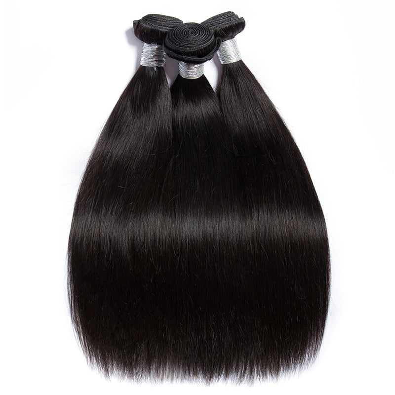  Malaysian Virgin Remy Straight Human Hair 3 Bundles